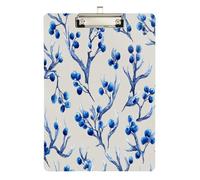 Porte-bloc amusant en forme de bois de cerf et baies en acrylique mignon pour salle de classe de 5e année Essentials pour enseignants, taille 9 x 12,5 cm, tabla para escribir