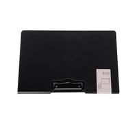 Porte-bloc avec clip horizontal vertical en métal 32,8 x 24,6 cm, taille standard, porte-bloc à rabat pour bureau, école, organiseur de fichiers colorés