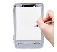 Porte-bloc avec compartiment de rangement robuste organiseur | Porte-bloc double couche pour enseignants, étudiants, infirmières, bureau, école, université
