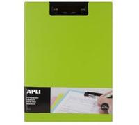 Apli 17207 - Porte-blocs avec Rabat Premium Vert A4
