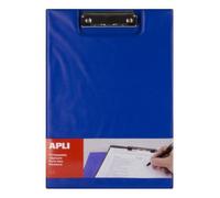 APLI Porte-blocs 17205 avec rabat bleu A4