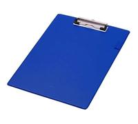 Porte-Bloc Carton Recouvert Pvc Epaisseur 3mm Porte-Stylo 220x310mm Bleu - Q-Connect