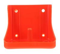 Porte-bloc de Sel Rouge Pe pour Bovins et Ovins, Facile à Assembler
