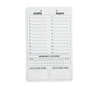 Porte-bloc d'entraînement de baseball - Tableau de stratégie 35,6 x 22,9 cm, tableau blanc double face pour entraînement au softball | Outil de planification tactique pour dessiner des formations