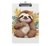 Porte-bloc en acrylique A4 avec trous de suspension en acier inoxydable, durable pour notes, examens, partitions, 31,8 x 21,6 cm