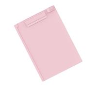 Porte-bloc en acrylique avec support pliable et clip pour stylo pouvant contenir 100 feuilles de format lettre pour présentation en salle de classe, organiseur d'infirmière