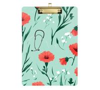 Porte-bloc en acrylique rembourré pour la journée des médecins - Lettre standard A4 - Transparent - Pour conducteur de camion de football - Doré - 30,5 x 22,9 cm