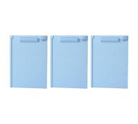 Porte-bloc en acrylique transparent de taille standard avec clip coulissant pour l'école, le bureau, support de copie, porte-fichiers, tableau d'écriture