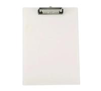 Porte-bloc en bois 5 pièces A5 presse-papiers dossier support for mémo pince fichier écriture pinces papeterie bureau fournitures scolaires(White-5pcs)