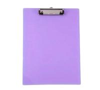Porte-bloc en bois 5 pièces A5 presse-papiers dossier support for mémo pince fichier écriture pinces papeterie bureau fournitures scolaires(Purple-5PCS)