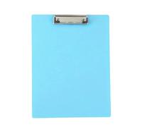 Porte-bloc en bois 5 pièces A5 presse-papiers dossier support for mémo pince fichier écriture pinces papeterie bureau fournitures scolaires(Blue-5PCS)