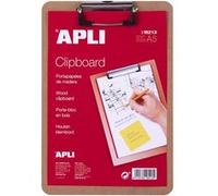 APLI Porte-bloc 18213 en bois marron A5