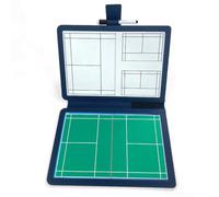 Porte-bloc for Entraîneurs de Badminton Premium, Tableau Marqueur Effaçable À Sec Double Face for Les Matchs et L'entraînement de Badminton