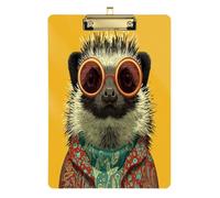 Porte-bloc Hérisson Fille 12 étanche pour les entraîneurs de basket-ball légales Taille 9 x 12,5 Tabla para escribir