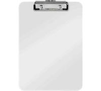 Porte-bloc - LEITZ - WOW - A4 - Polystyrène - Blanc-métallique - 80 feuilles Blanc