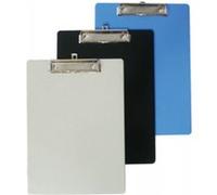 MAUL Porte-bloc plastique 2340582 format A4 avec clip nickelé Gris