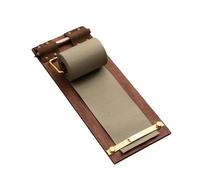 Porte-bloc mural rétro avec rouleau de papier à notes avec cutter intégré pour listes de cuisine, organisation de bureau, bloc-notes à suspendre