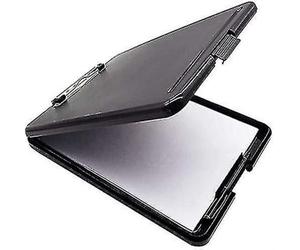 Porte-Bloc-Notes A4 Exaboard À Pince Métallique Avec Rangement Pliable Pour Documents Et Notes