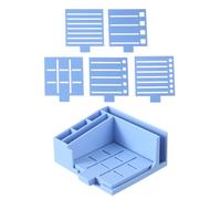 Porte-Bloc Notes Adhésives,Outil De Stockage Portable - Stencil Pour Porte-Notes Autocollants | Pour Famille, Hommes, Femmes, École, Bureaux À Domicile, Intérieur et Usage