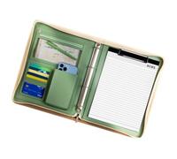 Porte-bloc-notes en cuir, Padfolio en cuir Organisateur de documents
