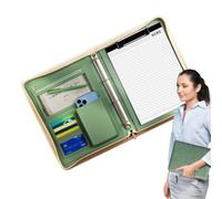 Porte-bloc-notes en cuir, Padfolio en cuir Organisateur de documents | Reprendre l’entreprise Padfolio juridique pour le bureau, les réunions, les entretiens, les conférences