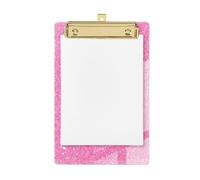 Porte-bloc pailleté, mini porte-bloc en acrylique, tableau mémo portable de | Porte-bloc pour mémo, tableau d'écriture, porte-notes portable pour infirmières, enseignants, étudiants, artistes