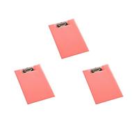 Porte-bloc pliable avec pochette transparente en cuir pour documents avec conférence d'affaires