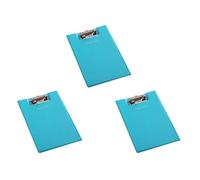 Porte-bloc pliable avec pochette transparente en cuir pour documents avec dossier en cuir pour conférence d'affaires