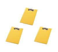 Porte-bloc pliable avec pochette transparente en cuir pour documents de conférence d'affaires, documents de voyage