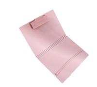 Porte-bloc pour notes de réunion, B | Classeur pliable pour documents avec plaque rigide, fermeture avec sangle au dos, mobile
