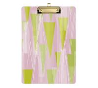 Porte-bloc rayé lilas rose olive vert olive trou standard pour entraînement de football softball taille 9 x 12,5 Tabla para escribir