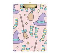 Porte-bloc thérapeutique en plastique pour enseignant infirmier, taille 22,9 x 30,5 cm, accessoires de sorcière