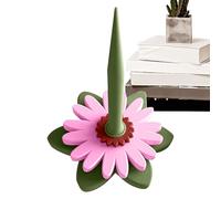 Porte-bobine de fil sans enchevêtrement - accessoire de crochet imprimé en 3D pour tirer le fil lisse, machine à tricoter portable avec base résistante, guide pour fils de voyage pour et