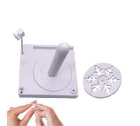 Porte-Bobine pour Crochet | Porte-Bobine sur Broche pour Crochet avec Support Téléphone,Organisateur Portable De Laine pour Tricot Et Destiné Aux Femmes Artisanes