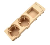 Porte Boisson Auto Compatible Avec BMW Pour 323i 2006 Pour 323ti 1999 2000 Pour 325i 2002 Pour 325i 2004 2005 2006 Porte-bouteille D'eau Porte-gobelet 51168217953(Beige,2pcs)
