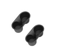 Porte Boisson Compatible Avec Pour Palisade 2026 2 Pièces Couvercle Porte Gobelet 3ème Rangée Antidérapant Résistant Aux Rayures TPE Noir Accessoires Voiture Outils