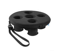 Porte-boisson flottant multi-usages 5 trous pour boissons, idéal pour la piscine et la plage