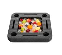 Porte-boisson flottant pour jacuzzi - Plateau de service portable | Flotteur de boisson pour le lac, la plage, la natation, les fruits, les fêtes, le kayak, le jacuzzi en plein air