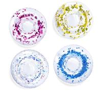 Porte Boisson Flottante, 4 Pièces Porte-Gobelets Gonflables, Porte Boisson Plage, Flottante Porte Gobelet, Porte-Gobelet Piscine, Porte-Boissons Piscine Gonflable, pour Fêtes Piscine Eté