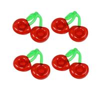Porte-boisson gonflable 4PCS imprimé cerise pour piscine et baignoire | Joli imprimé cerise, maintient les boissons en toute sécurité, pour s'amuser à la piscine.