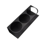 Porte-boisson magnétique - Organiseur latéral | Porte-bouteilles en fer à 3 compartiments, étagère de rangement pour accessoires de cafetière pour réfrigérateur 29,5 x 7,5 x 10 cm