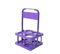 Porte-boisson pliable pour 4 bouteilles - Utilisation en extérieur - Robuste et design - Pour sodas