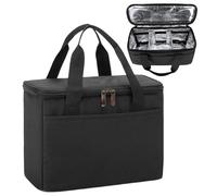 Porte-boissons de livraison - Sac isotherme transport 3 avec séparations ajustables | Transport de boissons avec poignée - pour Pique-nique, Plage, Bureau, Trajets Dom-Travail, Voyage en Voiture,