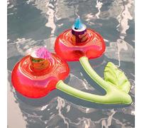 Porte-Boissons Flottant, Porte-boiss ons en Forme de Cerise, Porte-, sous
