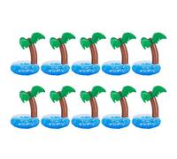 Porte-Boissons Gonflable 10 Pièces, pour Fêtes à la Piscine et à la