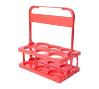 Porte-boissons - Panier À Bière Pliable À 6 Trous Avec Poignée, Porte-boisson Portable, Fiabilité Durable | Panier À Main Pliable En Plastique Pour Casier À Vin, Pour La Maison, Le Jardin Et L'extérie