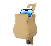 Porte-boissons Pour Voiture - Supports De Tasse Automobile En Cuir Avec Organisateur De Siège Arrière | Boîte De Rangement Avec Crochet Pour La Bouteille D'eau Clés Du Téléphone Sac À Main Sac Paraplu