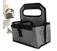 Porte-Boissons Réutilisable | Sac De Transport Pliable À Boissons - Porte-Gobelet Isolé pour Voiture,pour Activités Extérieures Fêtes Cours Porches Jardins Randonnée Camping Pique-Nique