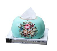 Porte-boîte de mouchoirs Boîte à mouchoirs Porte-Couvercle, Distributeur rectangulaire, étui en Papier, décoration de la Maison Esthétique de Bureau(D)