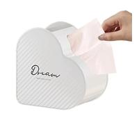 Porte-boîte pour, couvercle mignon pour boîte pour,Distributeur en forme de coeur pour cuisine | Organisateur de porte avec étui pour télécommande, papier de soie